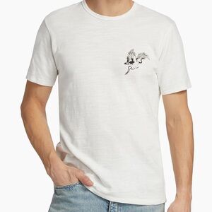 Rag & Bone Crane Graphic Crewneck T-Shirt